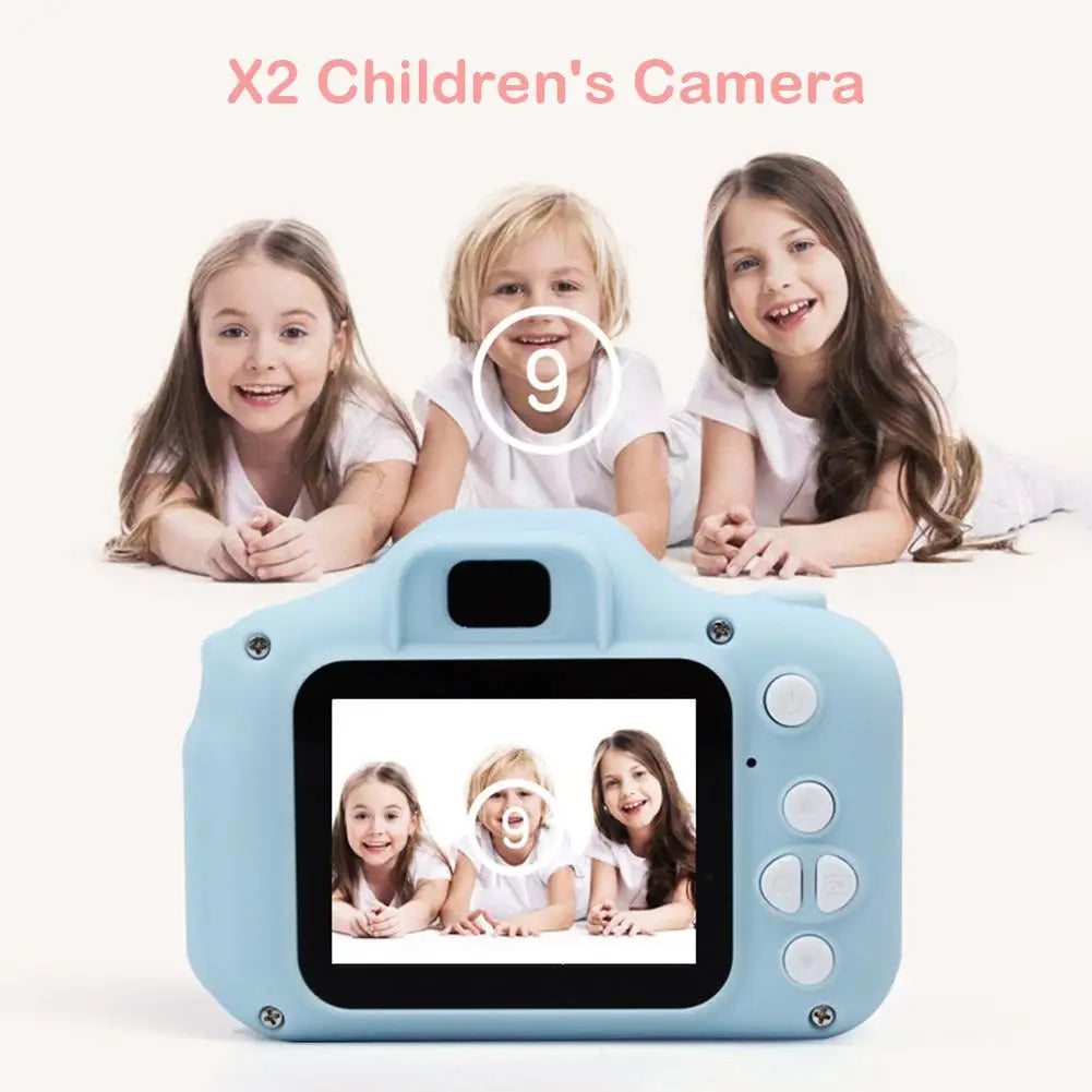 ZK30 Children's Camera Waterproof 1080P HD Screen Camera Video Toys  Kids Cartoon Cute Camera Outdoor Photography Toys