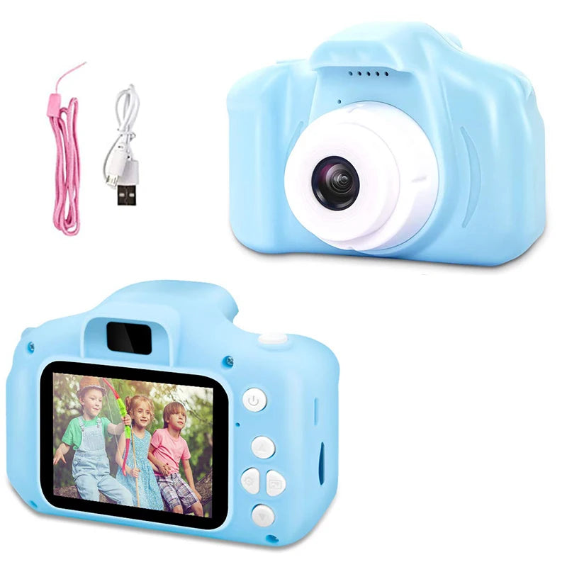 ZK30 Children's Camera Waterproof 1080P HD Screen Camera Video Toys  Kids Cartoon Cute Camera Outdoor Photography Toys