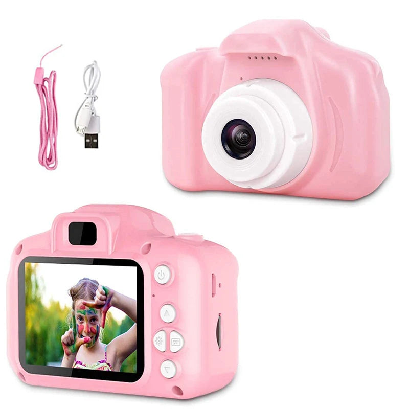 ZK30 Children's Camera Waterproof 1080P HD Screen Camera Video Toys  Kids Cartoon Cute Camera Outdoor Photography Toys