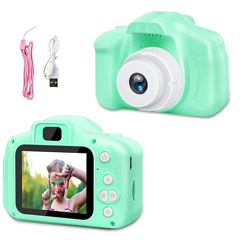 ZK30 Children's Camera Waterproof 1080P HD Screen Camera Video Toys  Kids Cartoon Cute Camera Outdoor Photography Toys