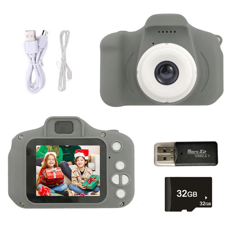 ZK30 Children's Camera Waterproof 1080P HD Screen Camera Video Toys  Kids Cartoon Cute Camera Outdoor Photography Toys