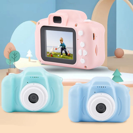 ZK30 Children's Camera Waterproof 1080P HD Screen Camera Video Toys  Kids Cartoon Cute Camera Outdoor Photography Toys